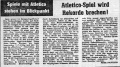 März 1962 - Die "FuWo" berichtet über die Vorbereitungen zum Rekordspiel gegen Atlético Madrid im Europapokal.