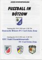 Fußball in Bötzow -Ausfallprogramm