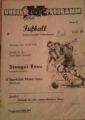 Juli 1958 - Testspiel gegen Steagul Rosu in Jena